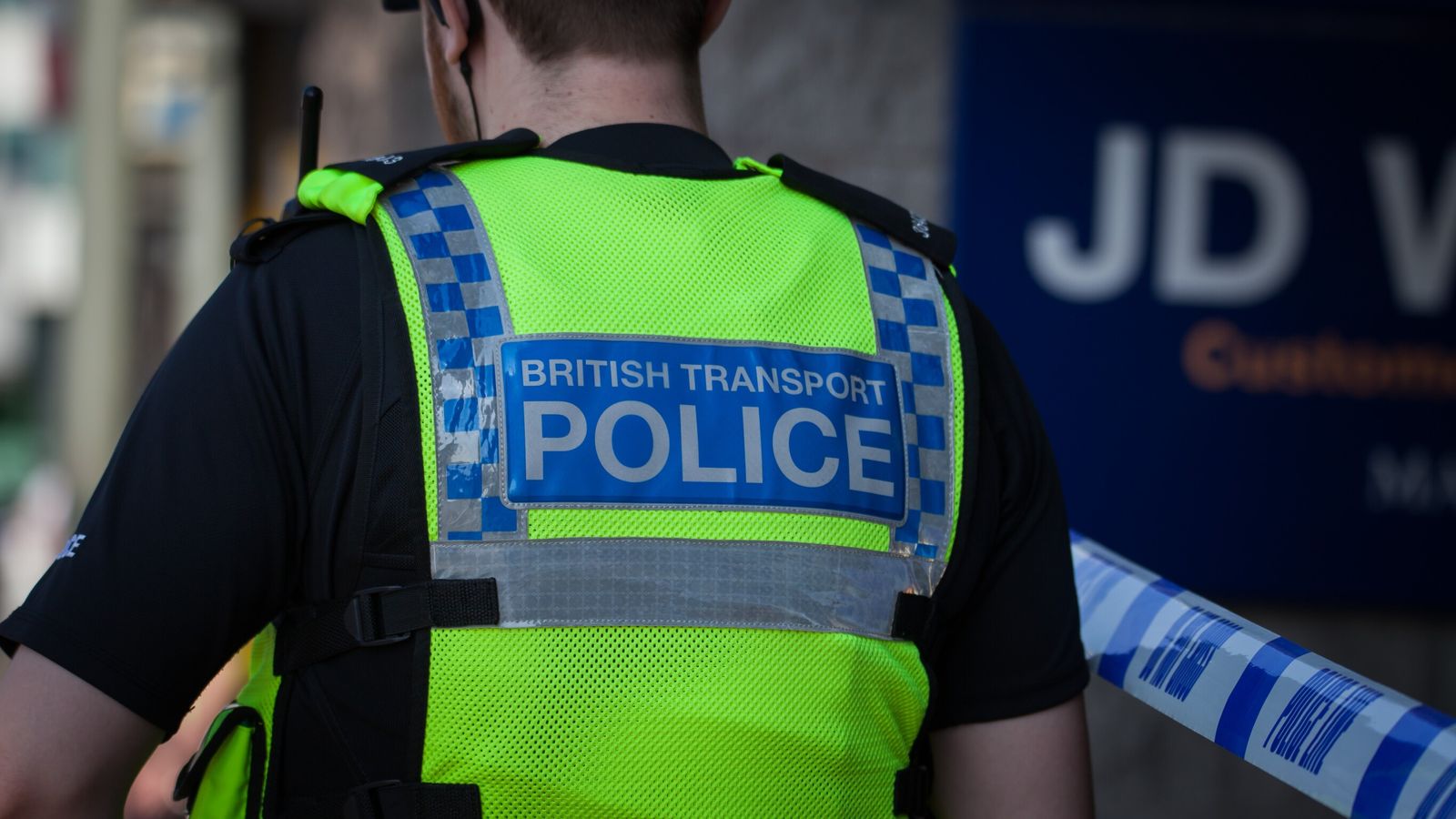 Man suffers 'life-threatening injuries' in stabbing on London train